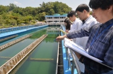수원 상수도사업소 정수장 수질 점검
