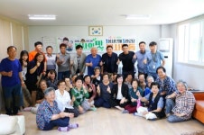 동두천 주한미8군지원단, 황매경로당 결연 봉사활동