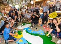 인천 인하대사대부중과 함께 하는 재래시장 벽화 그리기등 재생(마술사) 프로젝트