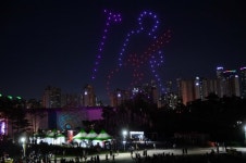 [인천 펜타포트] 공연장 하늘을 수놓은 멋진 드론쇼