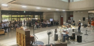 음악으로 함께 힐링해요, 의왕시청에서 열린 수요 문화예술공연