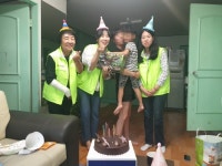 동두천시 불현동 행정복지센터, 저소득 가정 아동 생일축하 이벤트