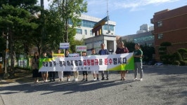 수원서부署 당수파출소, 당수초 앞 스쿨존 교통안전 합동캠페인 실시