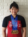 [영광의 얼굴] 역도 여고부 76㎏급 3관왕 김이슬(안산공고)