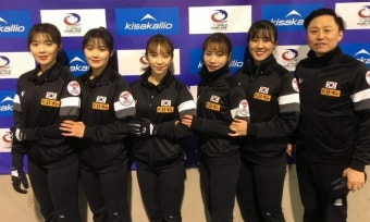 경기도청, 컬링 세계선수권 예선대회 4연승 선두
