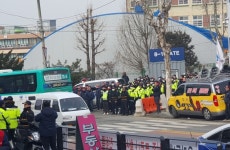 양대 노총 밥그룻 싸움에 중단 성남 금광1구역 공사, 25일 만에 재개