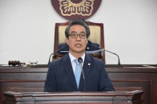박인범 동두천시의원, 우성아파트 앞 도로 확장 촉구