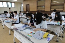 삼일중학교 학생들의 2020 NIE 프로그램 1일 기자체험