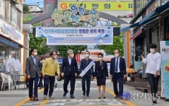 [포토뉴스]이재명 경기도지사 추석맞아 양평 물맑은시장 방문