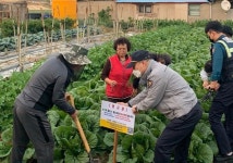 부천내동지구대, 농작물 절도 예방 순찰활동 나서