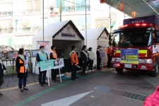 의왕소방서, 부곡도깨비시장 일대서 소방안전 캠페인 전개