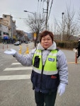 용인 양지면 신영선씨 눈·비 오나, 어린이 교통안전 온힘