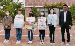 수원 영동초 학생자치회, 인사 잘하기 캠페인 전개