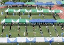 미추홀구 인주초교 코로나19 집단감염 전수검사 [포토뉴스]