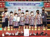 부천 오정초, 대통령기탁구 남초 단체전 3년 만에 패권