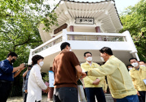 박남춘 인천시장, 원도심 활성화 사업현장 등 방문 민생행보
