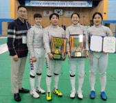 사브르 명가 안산시청, 종목별오픈펜싱 女 단체전 시즌 V4