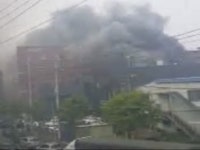 안산 단원구 자동차 부품공장서 화재…대응 1단계 발령