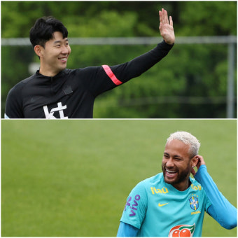 한국 손흥민 vs 브라질 네이마르, ‘상암 대첩’