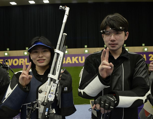 파리 올림픽 대표로 떴다! 대한사격연맹, 박하준-금지현 협동으로 메달 향해 최선을 다해
