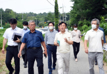 김동근 의정부시장, 택지개발로 사라질 우정마을 방문 관심 갖겠다