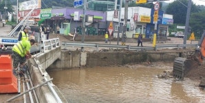 이상일 용인시장, 고기교 동막천 긴급 준설작업 지시