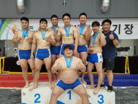 ‘최강’ 수원특례시청, 경기도체전 씨름 1부 7연패