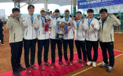 소프트테니스 사상 첫 전국체전 단일팀 전 종목 석권 수원시청 팀
