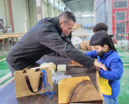 (주)대양목재, 고객초청 세상 하나뿐인 도마만들기 체험 행사