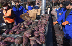 여주 군고구마로 따뜻한 정 나눠요 [포토뉴스]