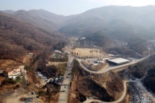 하늘에서 본 용인자연휴양림