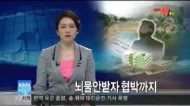 용호만 개발건, 금품에 협박까지