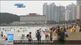 활기 되찾은 해수욕장..해운대 20만