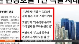 1월 31일 아침신문 읽기-부산일보-관광호텔 1만객실 시대