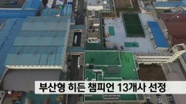 부산형 히든챔피언 기업 13개사 선정
