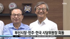 부산시장 여야 시당위원장 3인 회동