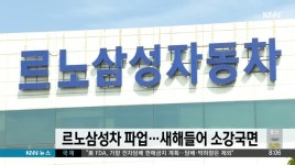 르노삼성차 노사갈등..새해들어 소강국면