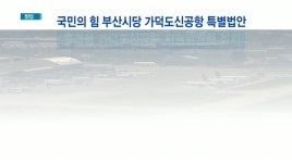 &apos;가덕신공항 특별법&apos;, 관문공항 포함