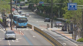 BRT 정류장에 식물 식재, 미세먼지 저감