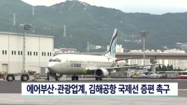에어부산*관광업계,김해공항 국제선 증편 촉구