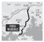 진교IC~남해대교 확·포장 늦어 죽음의 도로
