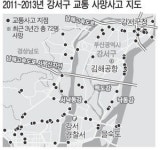 교통사망사고 절반 줄이자 &lt;2&gt; 교통문화지수 꼴찌 강서구