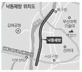 사상구 둑길 따라 수림공간 조성