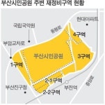 부산시민공원 옆 미니 신도시 탄력받는다