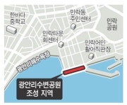 수영구, 광안리 수변공원 조성 매립요청서 제출