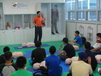부산 해운대소방서 센텀119안전센터, 미래 소방관 진로체험 교실 운영