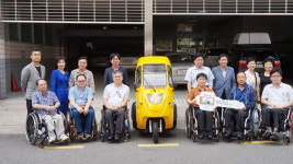 (주)성지기업, 승용삼륜전기오토바이 기증