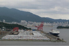 창원 가포신항 8개월 만에 화물처리 100만t 달성 쾌거