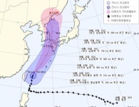 제15호 태풍 '고니' 예상 진로