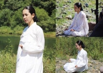 장사의 신-객주2015 한채아, 보호본능 일으키는 슬픈 눈망울+소복 패션…사연 있는 여인